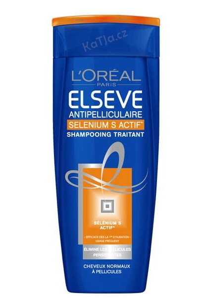 Elseve šampón L'Oreal Active Selenium 250ml - rychlý růst vlasů